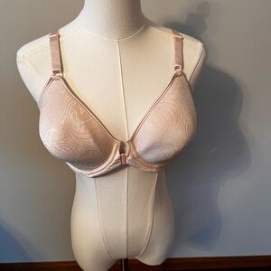 Bali Women's Bra RN15763 Color Nude Size 38C Front Closure